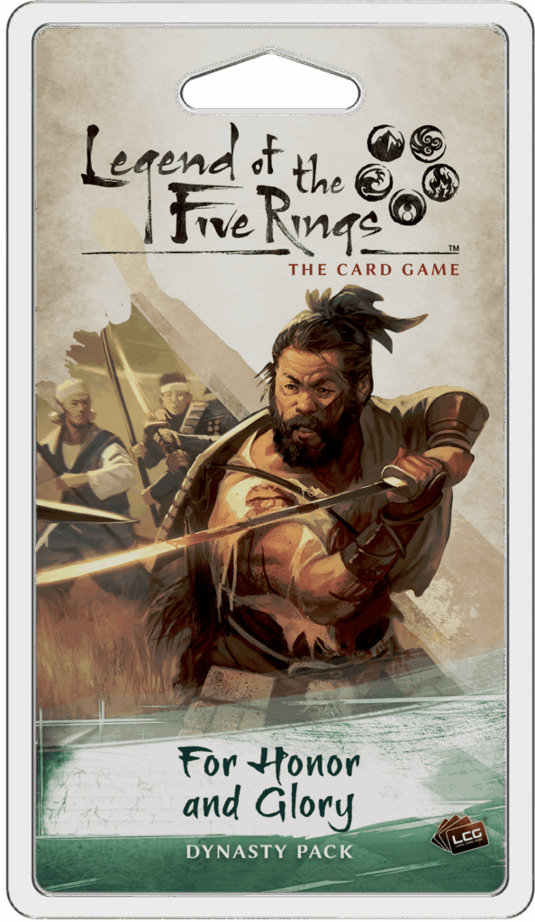 Legend of the Five Rings: The Card Game – For Honor and Glory board game cover
