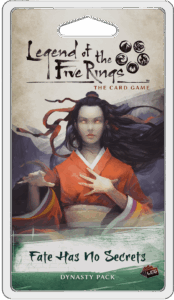 Legend of the Five Rings: The Card Game – Fate Has No Secrets board game cover