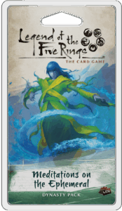 Legend of the Five Rings: The Card Game – Meditations on the Ephemeral board game cover