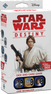 Star Wars: Destiny – Luke Skywalker Starter Set board game cover