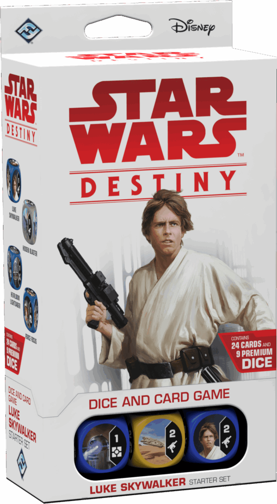 Star Wars: Destiny – Luke Skywalker Starter Set board game cover