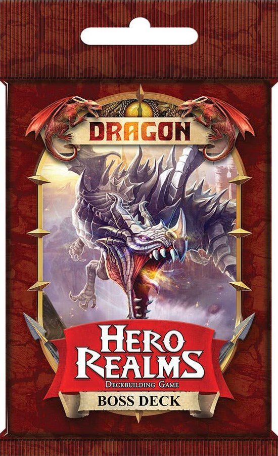 Hero Realms: Boss Deck – The Dragon board game cover
