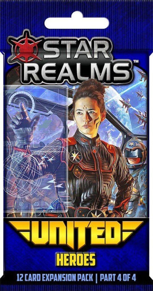 Star Realms: United – Heroes board game cover