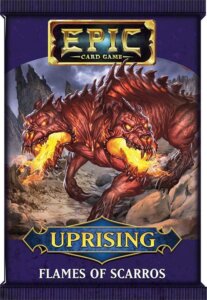 Epic Card Game: Uprising – Flames of Scarros board game cover