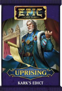 Epic Card Game: Uprising – Kark’s Edict board game cover