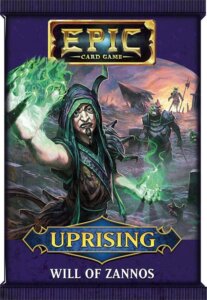 Epic Card Game: Uprising – Will of Zannos board game cover
