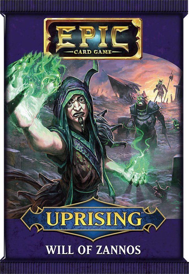 Epic Card Game: Uprising – Will of Zannos board game cover