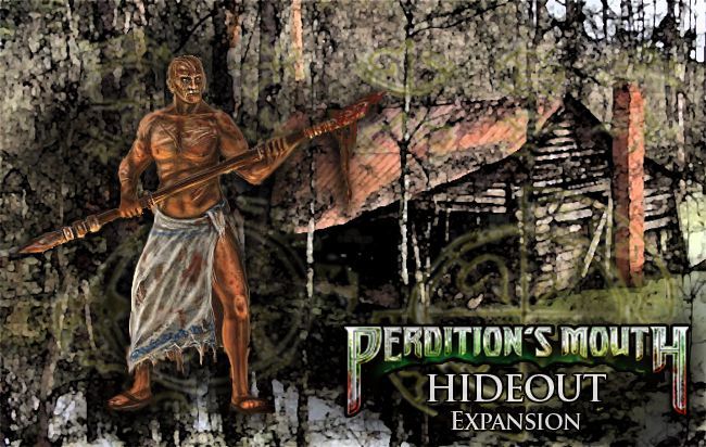 Perdition’s Mouth: Abyssal Rift – The Hideout board game cover