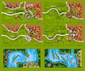 Carcassonne: The Markets of Leipzig board game cover