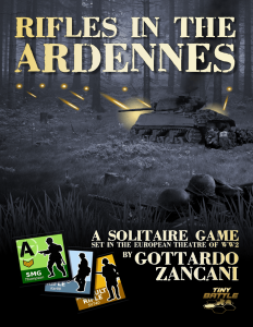 Rifles in the Ardennes board game cover