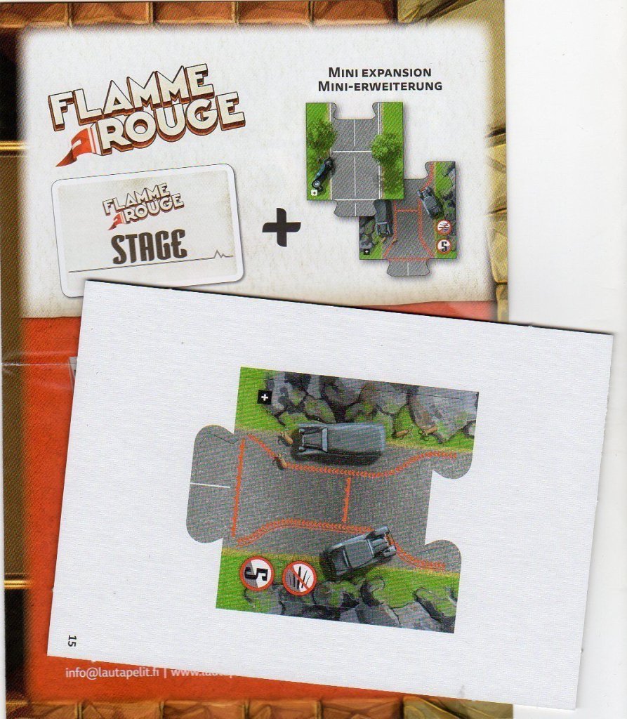 Flamme Rouge: Brettspiel Adventskalender 2017 Promo board game cover