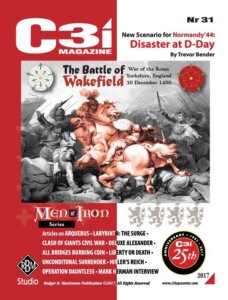 The Battle of Wakefield: Yorkshire, England 30 December 1460 board game cover