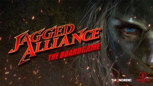 Jagged Alliance: The Board Game board game cover