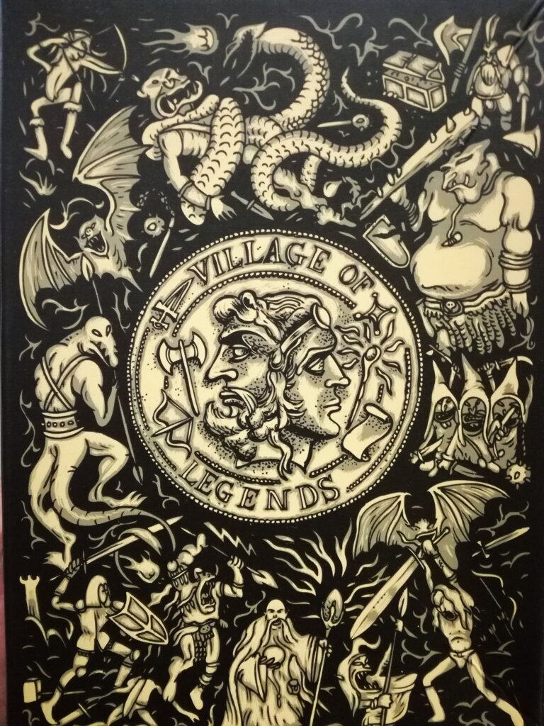 Village of Legends board game cover