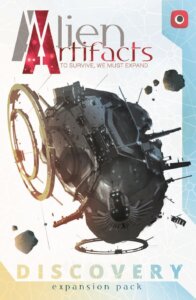 Alien Artifacts: Discovery board game cover
