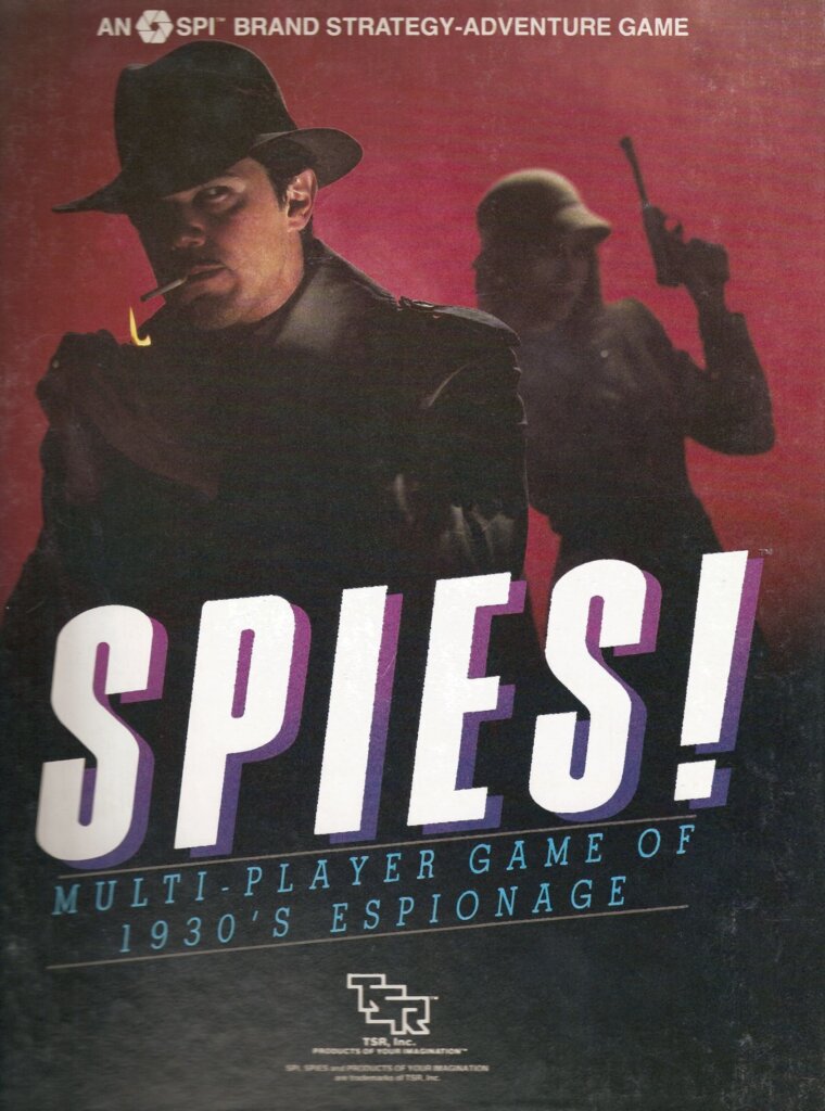 Spies! board game cover