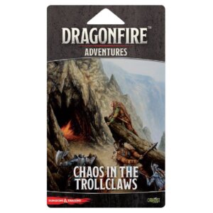 Dragonfire: Adventures – Chaos in the Trollclaws board game cover