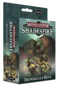 Warhammer Underworlds: Shadespire – Ironskull’s Boyz board game cover