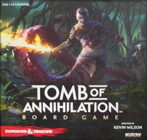 Dungeons & Dragons: Tomb of Annihilation Board Game board game cover