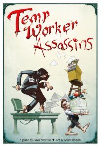 Temp Worker Assassins board game cover