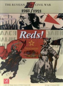 Reds! The Russian Civil War 1918-1921 board game cover