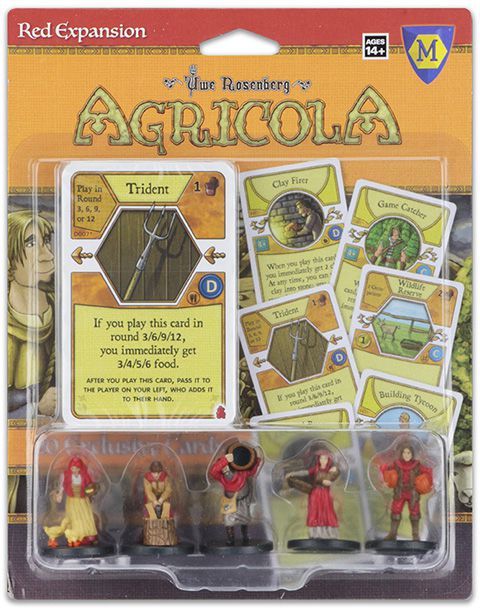 Agricola Game Expansion: Red board game cover