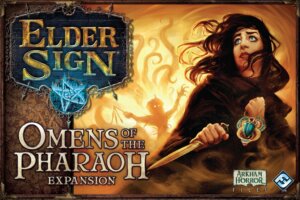 Elder Sign: Omens of the Pharaoh board game cover