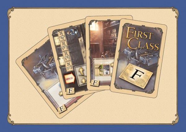 First Class: Module F – Storage and Factory board game cover