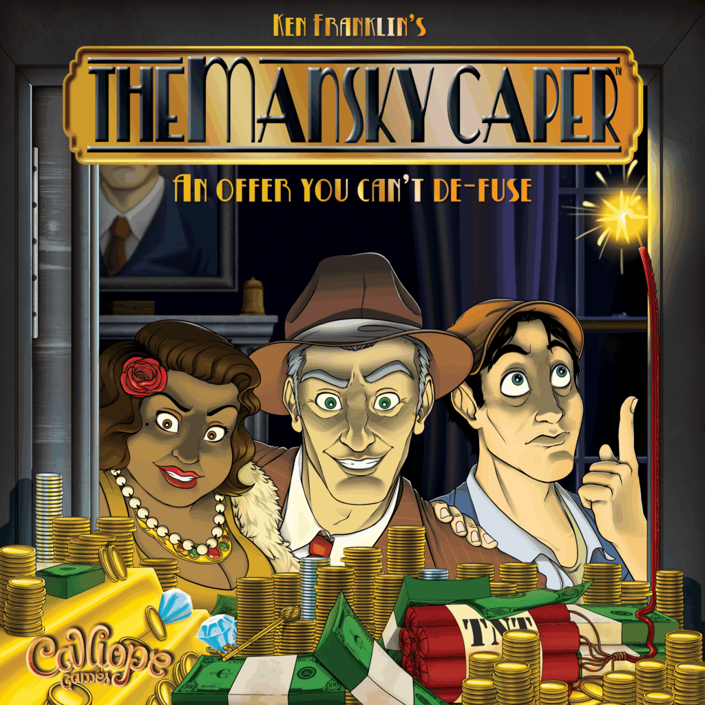 The Mansky Caper board game cover