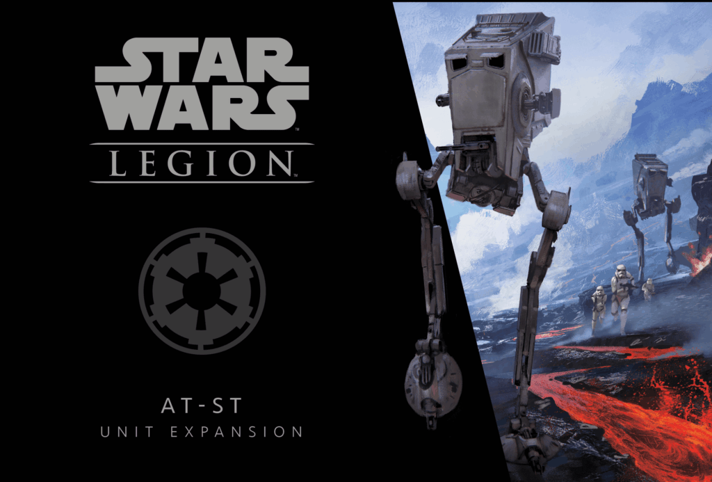 Star Wars: Legion – AT-ST Unit Expansion board game cover