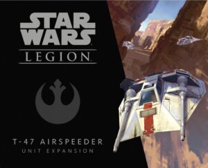 Star Wars: Legion – T-47 Airspeeder Unit Expansion board game cover