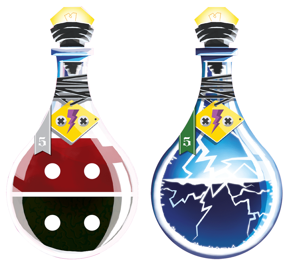 Potion Explosion: Fulminating Serum board game cover