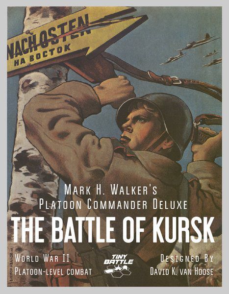 Platoon Commander Deluxe: The Battle of Kursk board game cover