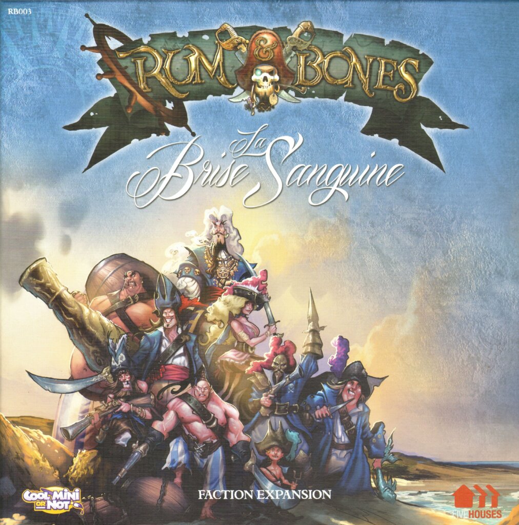 Rum & Bones: La Brise Sanguine board game cover