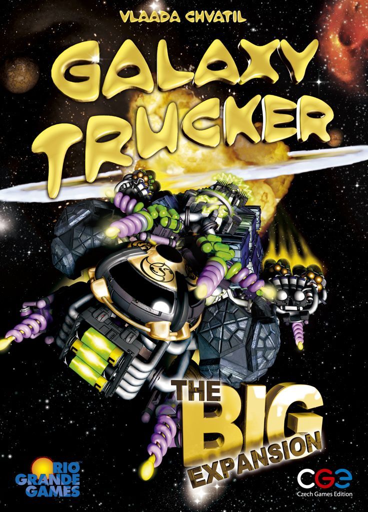 Galaxy Trucker: The Big Expansion board game cover