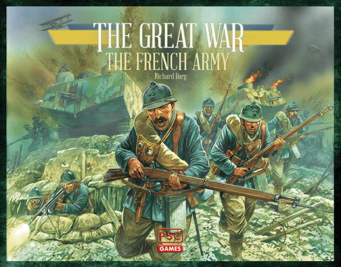 The Great War: French Army Expansion board game cover