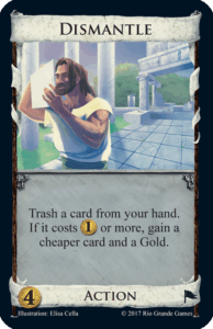 Dominion: Dismantle Promo Card board game cover