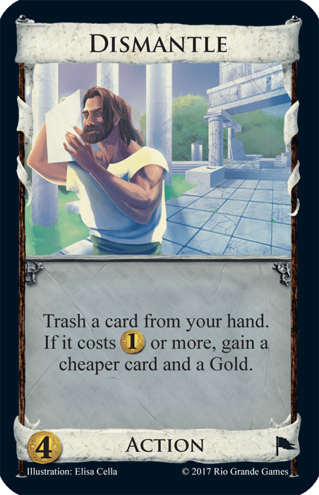 Dominion: Dismantle Promo Card board game cover