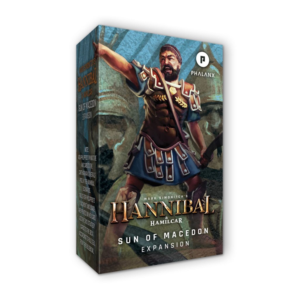 Hannibal & Hamilcar: Sun of Macedon board game cover