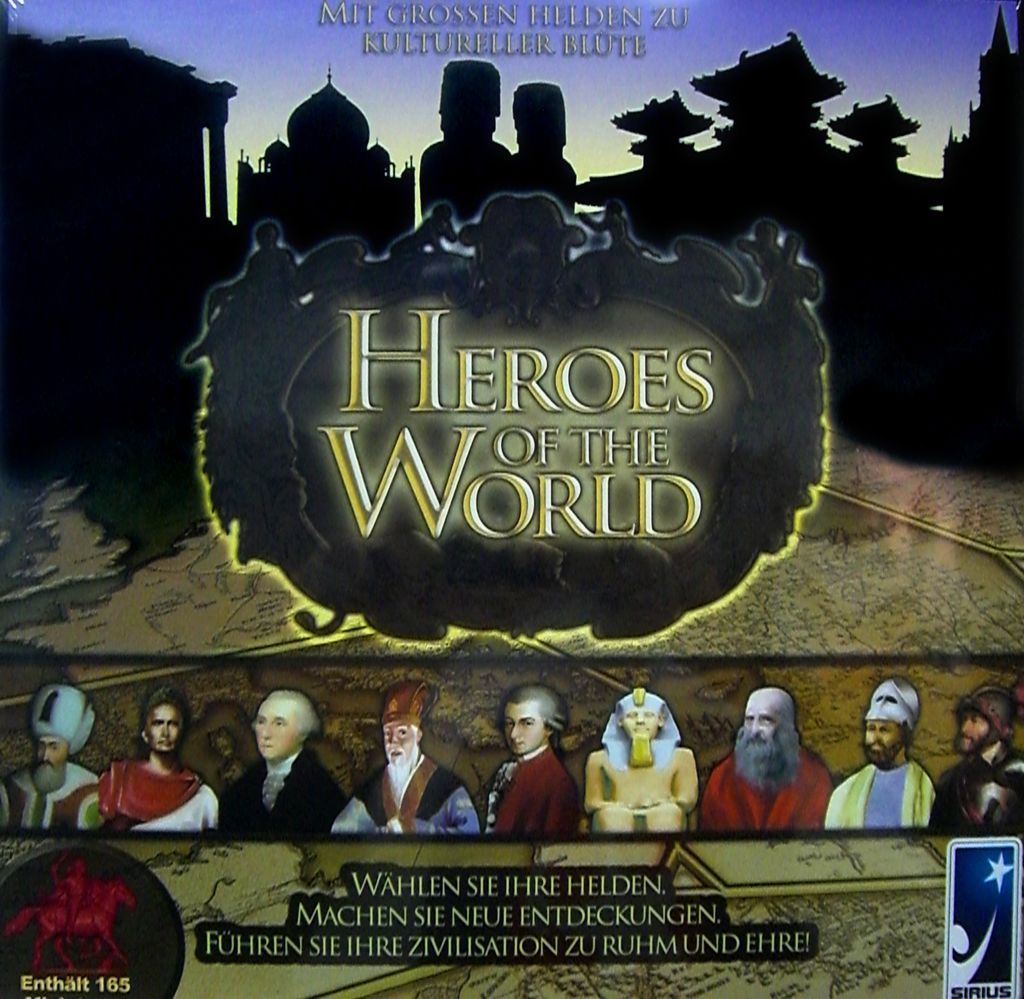 Heroes of the World board game cover
