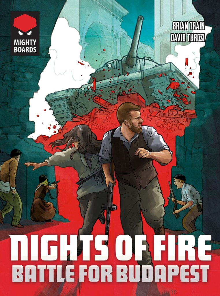 Nights of Fire: Battle for Budapest board game cover