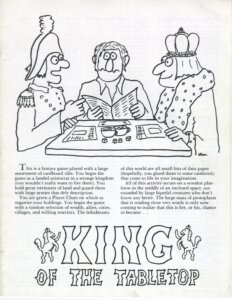 King of the Tabletop board game cover