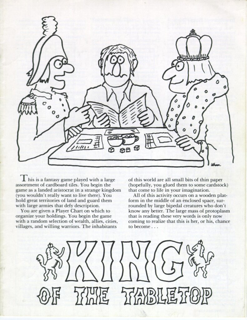 King of the Tabletop board game cover