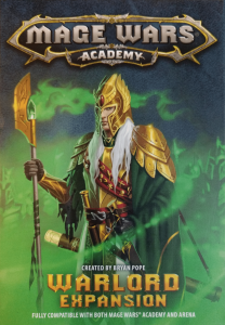 Mage Wars Academy: Warlord Expansion board game cover