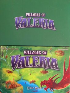 Villages of Valeria: Deluxe Kickstarter Edition board game cover