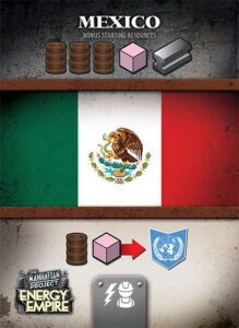 The Manhattan Project: Energy Empire – Mexico board game cover