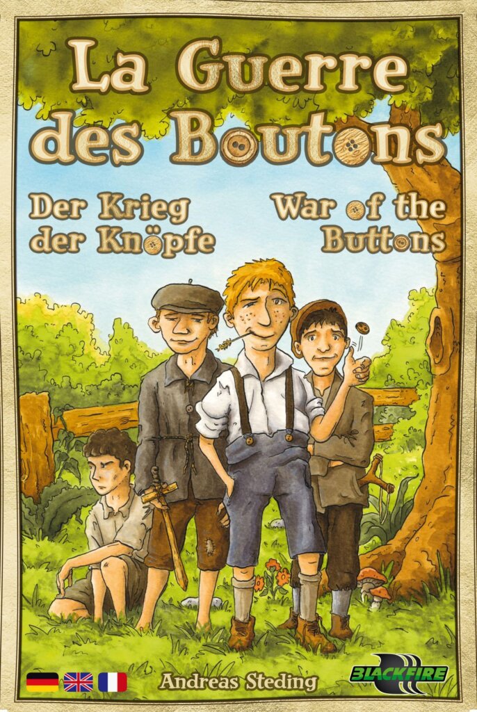 War of the Buttons board game cover