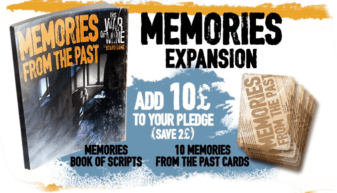 This War of Mine: Memories From the Past board game cover