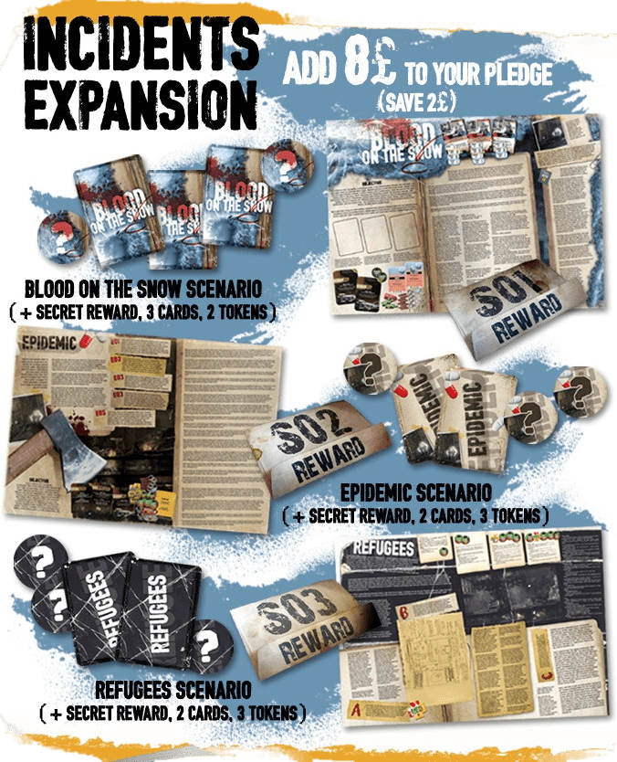 This War of Mine: Incidents board game cover