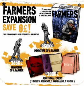 This War of Mine: Farmers board game cover